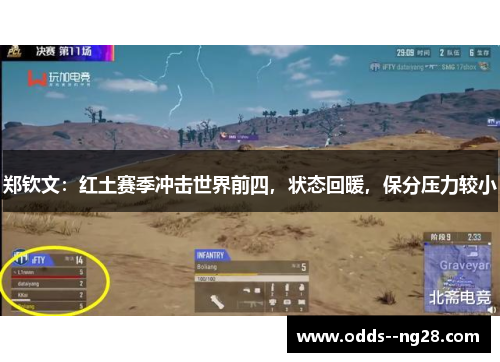 郑钦文：红土赛季冲击世界前四，状态回暖，保分压力较小